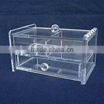 clear beautiful cosmetics storage box