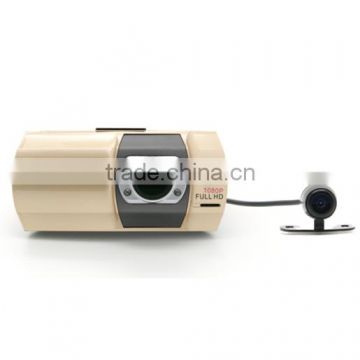 2.7 inch screen mini night vision car camera with rear view camera for driver recorder hd car dvr camera