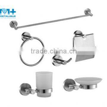 stainless steel bathroom accessory set 58000-CR