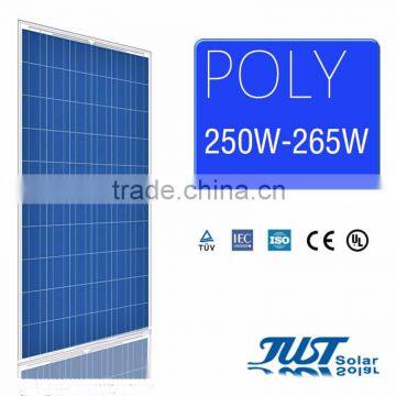 poly panel solar 250-265w for for home flexible solar panel solar energy