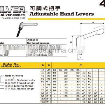 For Cutting Machine Handle and CNC Lathe Parts Adjustable Hand Lever photo-2