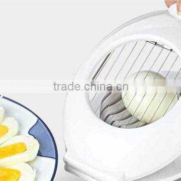 ABS+S/S 17*13*3.6 High quality kitchen gadgets plastic egg slicer