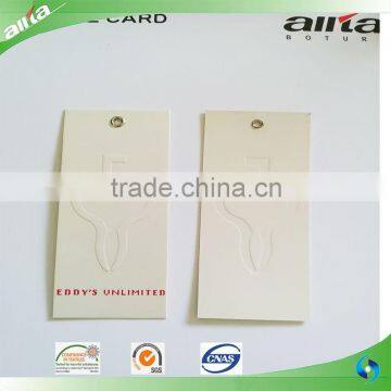 Custom Embossed Paper Jeans Hang Tag photo-3