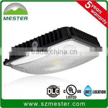 shenzhen ul cul DLC listed LED Canopy light lighting lights high quality 5 years warranty