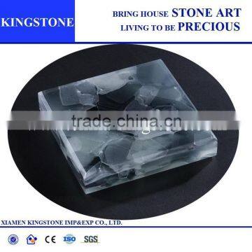 China manufacturer white jade stones coating