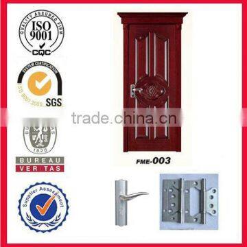 Environmental friendly,sound proof turkey design solid wooden door