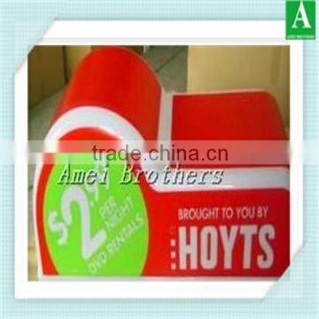 Red Acrylic Vacuum Formed Plastic LED Light Box photo-2