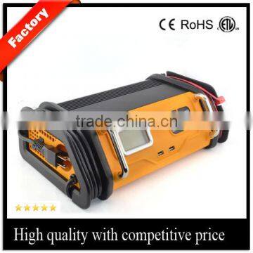 30A CE lead acid battery charger with led spot light