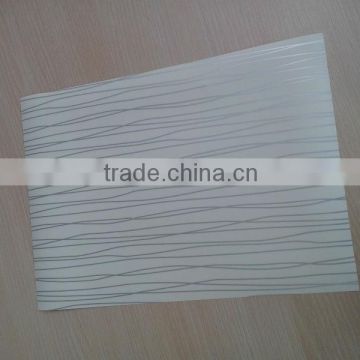 0.14mm kitchen cabinet door pvc laminating foil in plastic