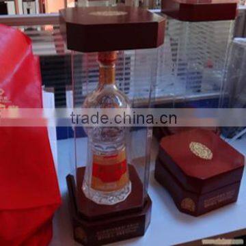 alcohol red sandalwood feet acrylic display