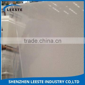 Different Thickness Corrosion Resistant Polished Artificial Quartz Stone Tiles