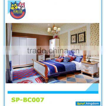 Latest Model King Size Solid Wood American Style Bedroom Furniture Set Designs Prices