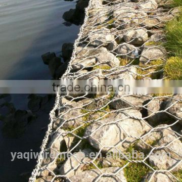 Galvanized /PVC Coated Gabion Mesh (china factory)