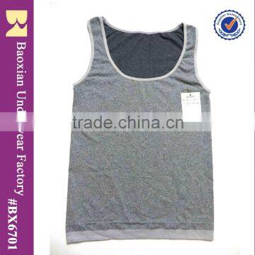 cotton seamless men vest for sport