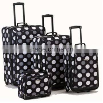 3pcs 4pcs carry on trolley baggage set in stock stocklot overstock closeout