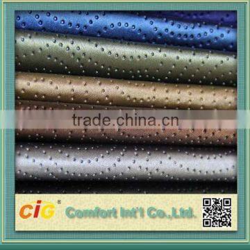 Artificial Leather/Vinyl Leather/PVC Fabric For Car Seat Cover