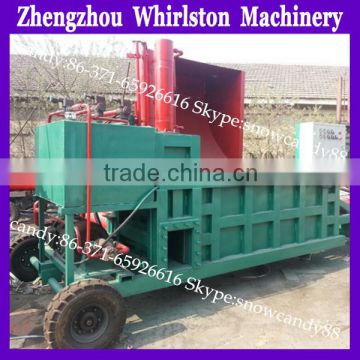 automatic press rice husk wheat straw baling machine