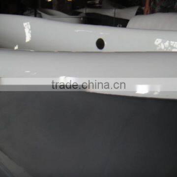 72" Traditional Free Standing Double Slipper Cast Iron Bath Tub With Plinth Grey photo-4