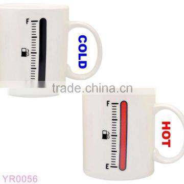 China alibaba christmas gifts Themometer color changing Mug