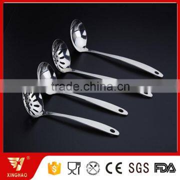 Mirror Polish Cookware Stainless Steel Cooking Slotted Spoon photo-3
