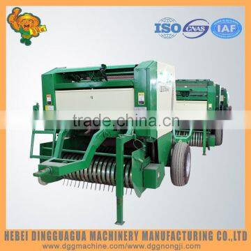 Small round stalk and hay baler