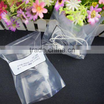 recyclable clear custom printed folding LDPE Cable packaging bag for packing cable