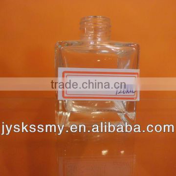 120ml square aroma diffuser glass bottle