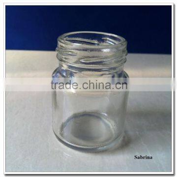 wholesale 75ml jam glass jar with cap