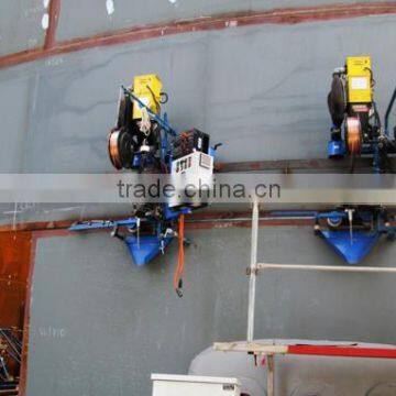 Lift And weld system for Storage Tanks