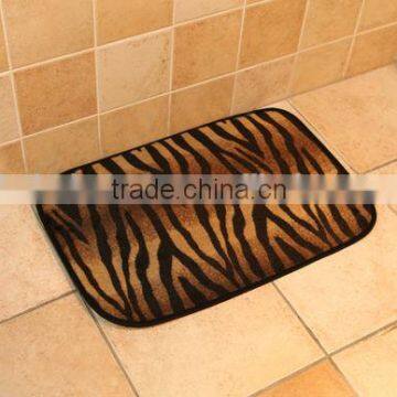 Animal print floor ma bathroom mat