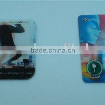 3D lenticular card