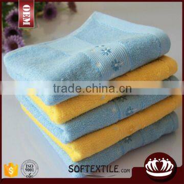 100% Cotton Soft Gauze Cloth Solid Color Face Towel photo-2