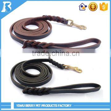  China wholesale leather pet collar