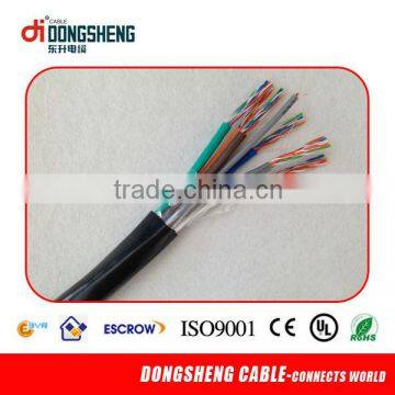 Armoured Cable Underground Cat3 Telephone Spiral Cable