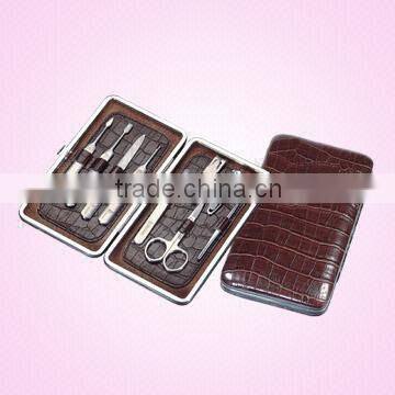 Manicure set leather ST612-1