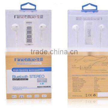 New Arrival Fineblue I5S Bluetooth V4.0 Earphone Lavalier Music Voice Stereo Binaural Headset For All SmartPhone photo-6