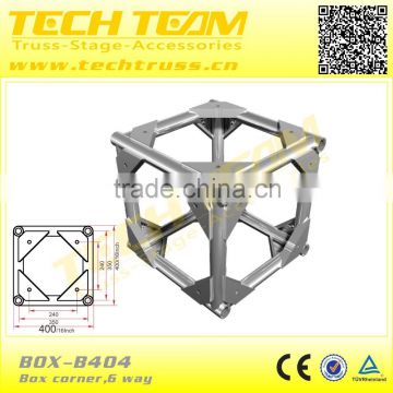 Aluminum Box Truss Corner for Sqaure Truss Exhibition