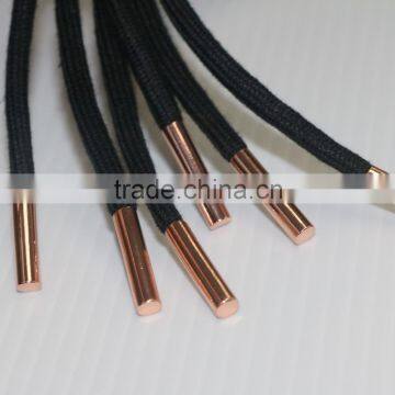 Wholesale Black Metal Tip And Cord End For Shoelaces