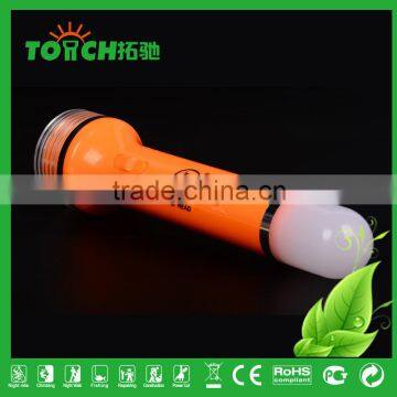 2016 New Disign Rechargeable LED Flashlights With Charger Multifunctional Camping Light Plastic Torch Light High Quality Lamp photo-6