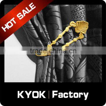 KYOK Golden/Silver curtain buckle,metal curtain tieback,fancy curtain fasten