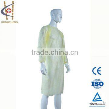 Customized Sizes Available yellow Isolation Gown