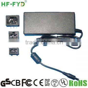 12V 7A desktop travel power adapter with europe socket