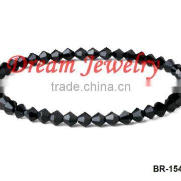 beads bracelets black acrylic beaded jewelry