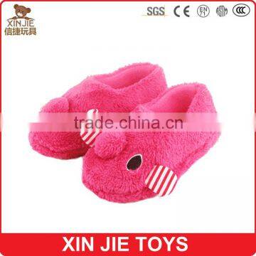 children winter indoor slipper cheap plush animal slipper 2015 hot selling kids plush slippers