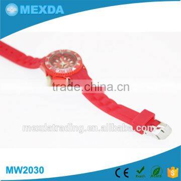 New Custom Fashion Watches Women Colorful Silicone Starp for Watches photo-5