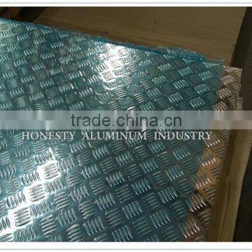 High Quality 5052 5754 5083 H32 H34 H36 Aluminum Checker Plate for Check photo-3