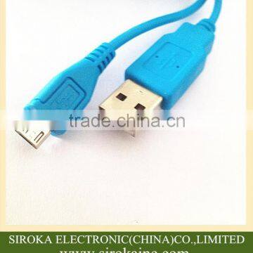 Fast charging speed USB 2.0 micro charging USB data cable for Blackberry HTC