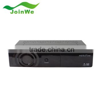 Best selling full HD satellite tv receiver MEELO one 750 DMIPS Processor Linux Operating System meelo one