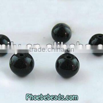 Wholesale Different Sizes Curtain Accessories Smooth Round Glass Beads PB-CB030