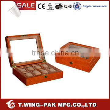 Factory Offer High Quality Wooden Watch Storage Boxes Sell to All Over the World
